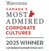 Waterstone: Canada's Most Admired Corporate Cultures 2025 Winner
